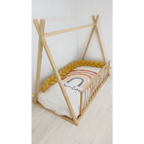 Mustard Cot Bumper Braid 210cm - Comfort and Style for Your Baby