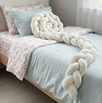 Trenza Protectora BLANCA para Cuna y Cama 200cm