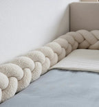Trenza Protectora BOUCLE BLANCO para Cuna y Cama 200cm
