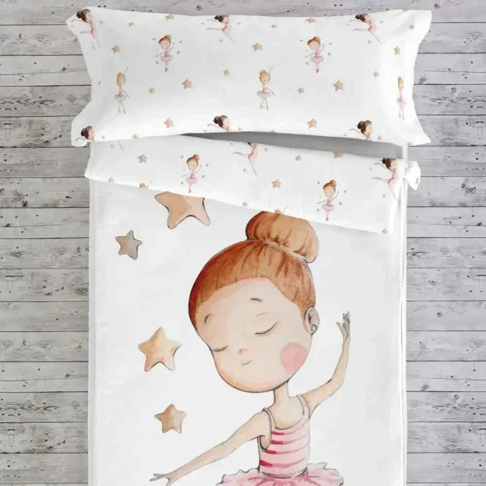 Duvet Cover for COT Ballerinas - SUEÑOS DE CIGUEÑA