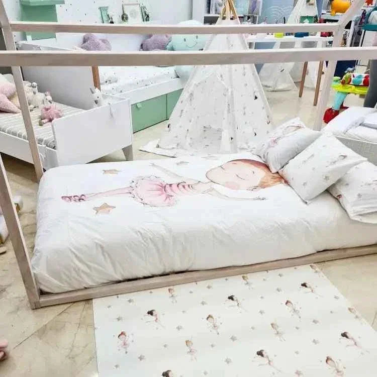 Duvet Cover for COT Ballerinas - SUEÑOS DE CIGUEÑA