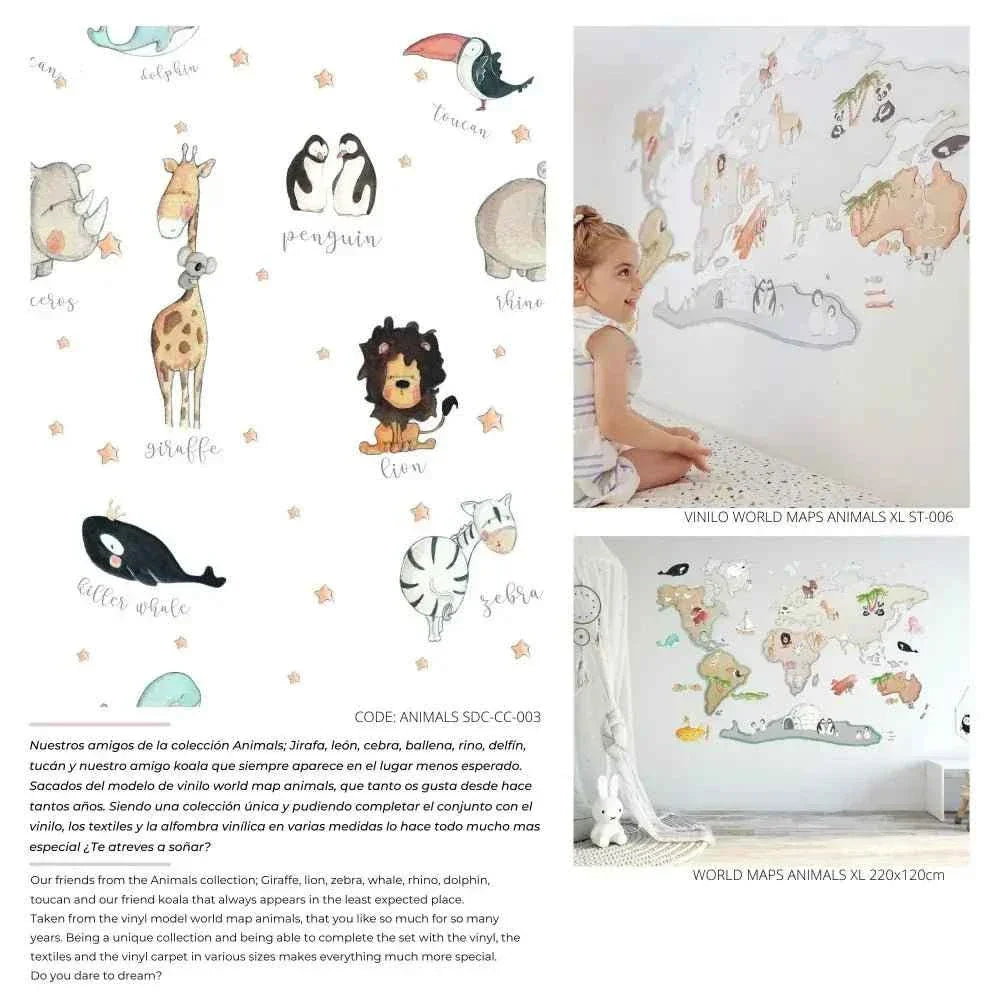 Papel Pintado ANIMALES SDC-CC-003