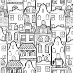 Papel Pintado CASAS SDC-LH-001 Negro