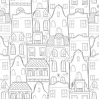 Papel pintado CASAS SDC-LH-002 BLANCO / GRIS