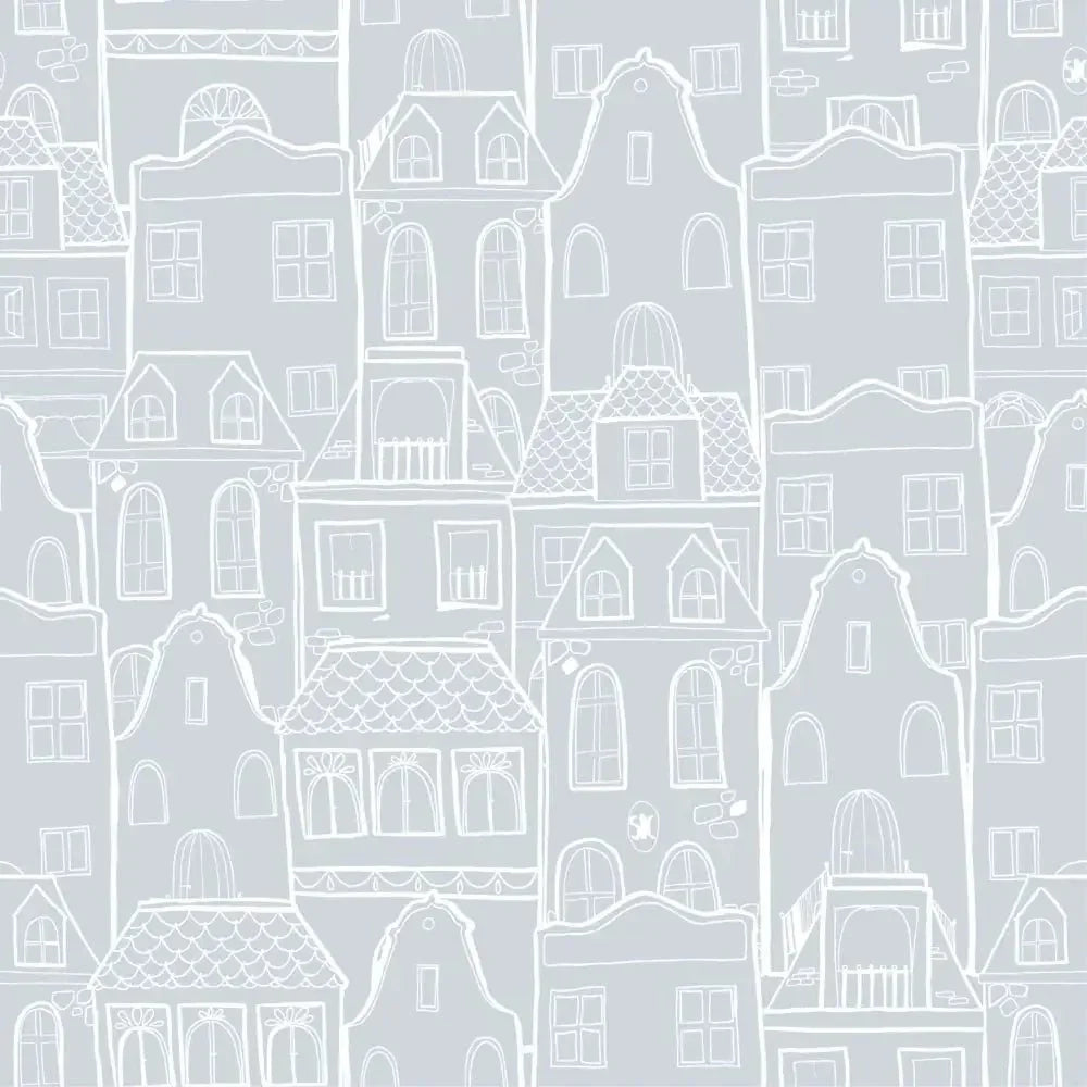 Papel Pintado CASAS SDC-LH-005 AZUL EMPOLVADO