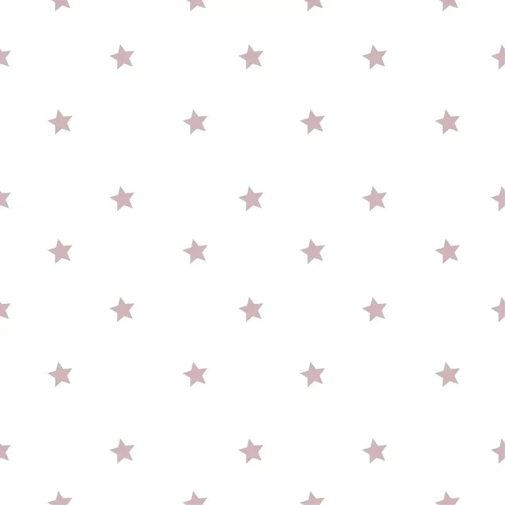 Papel Pintado ESTRELLAS Rosa empolvado