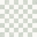 Papel Pintado Infantil "Damas" Acuarela Menta