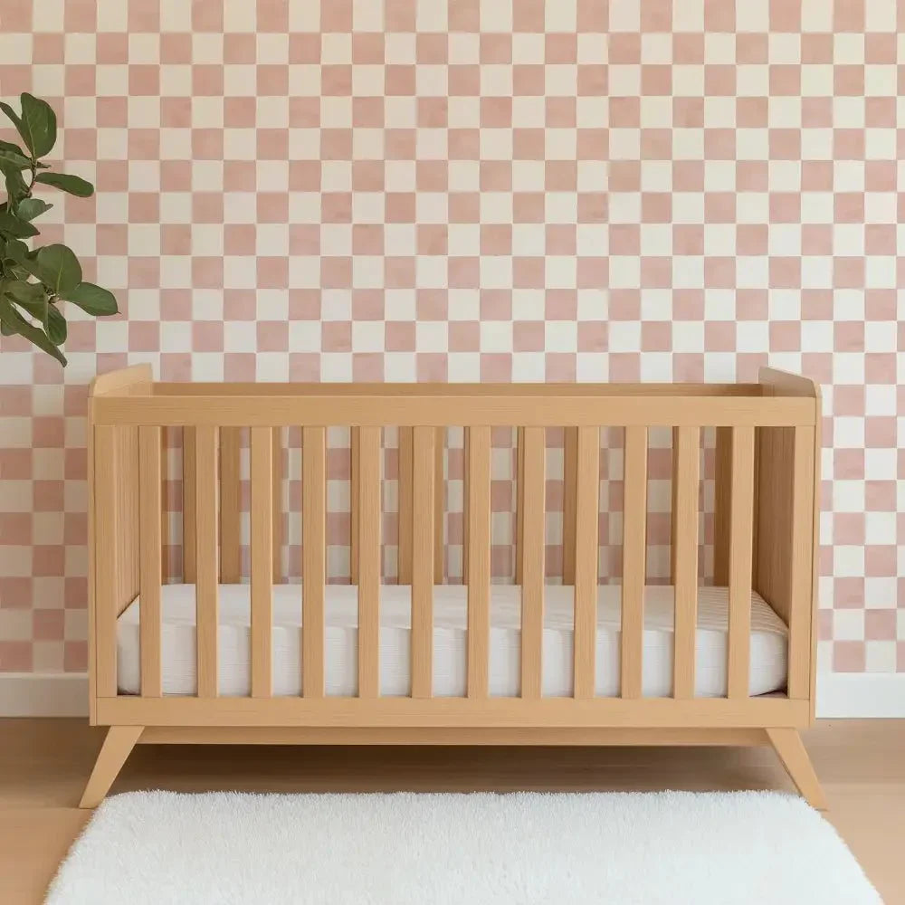 Papel Pintado Infantil "Damas" Acuarela Rosé