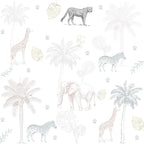 Papel Pintado JUNGLA SDC-JG-004 ROSA