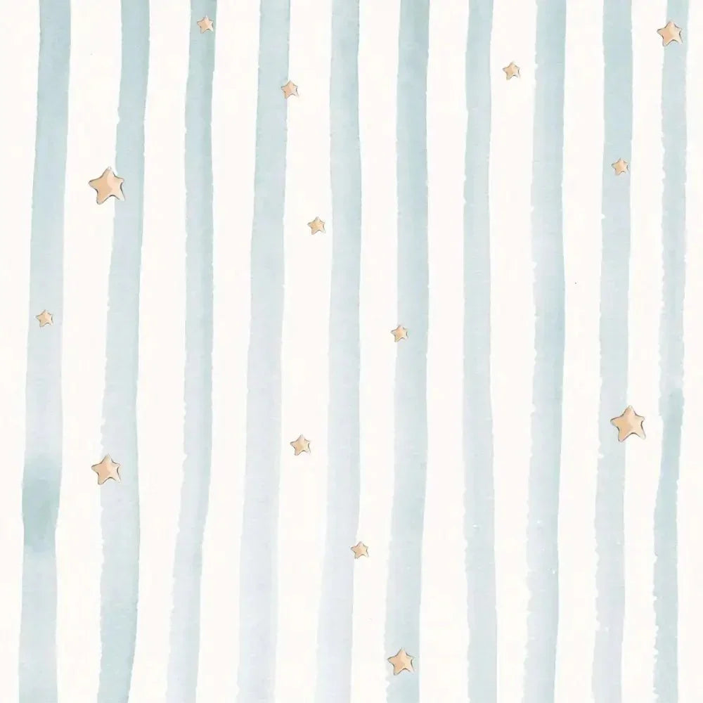 Papel Pintado RAYA ACUARELA SDC-UV-001 AZUL CELESTE
