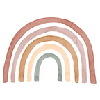 Vinilo Infantil Reposicionable RAINBOW CLASSIC - SUEÑOS DE CIGUEÑA