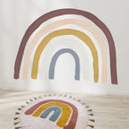 Vinil Infantil Reposicionable RAINBOW MULTI - SUEÑOS DE CIGUEÑA