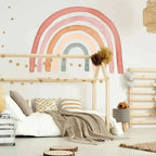 Vinilo Infantil Arcoiris - Decoración de Sueños de Ciguëña