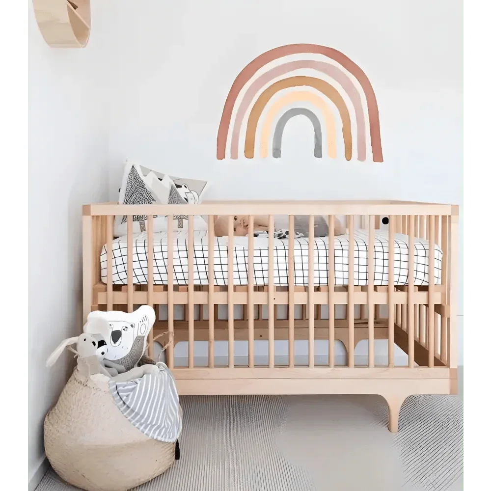 Vinilo Infantil Arcoiris - Decoración de Sueños de Ciguëña
