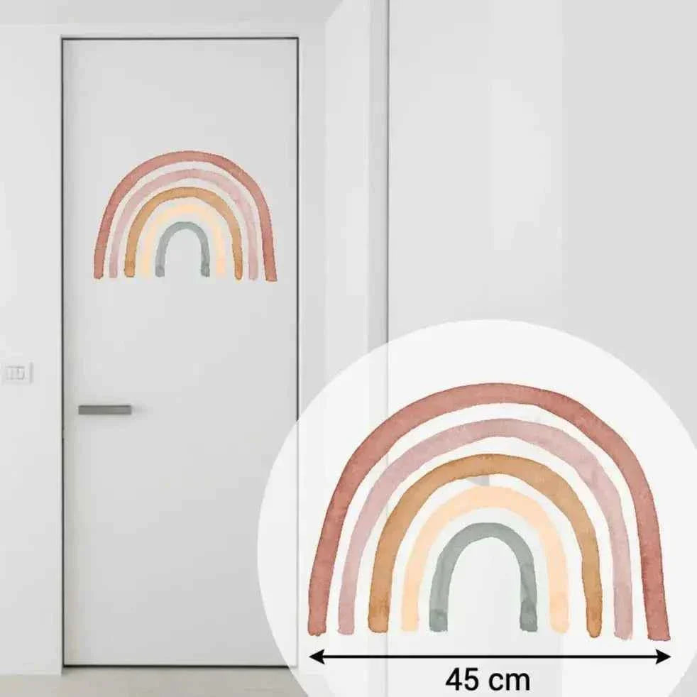 Vinilo Infantil Arcoiris - Decoración de Sueños de Ciguëña