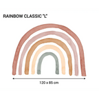 Vinilo Infantil Arcoiris - Decoración de Sueños de Ciguëña