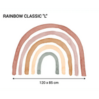 Vinilo Infantil Arcoiris - Decoración de Sueños de Ciguëña