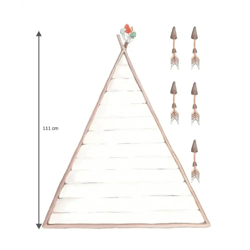 Vinilo decorativo de cabecero TIPI