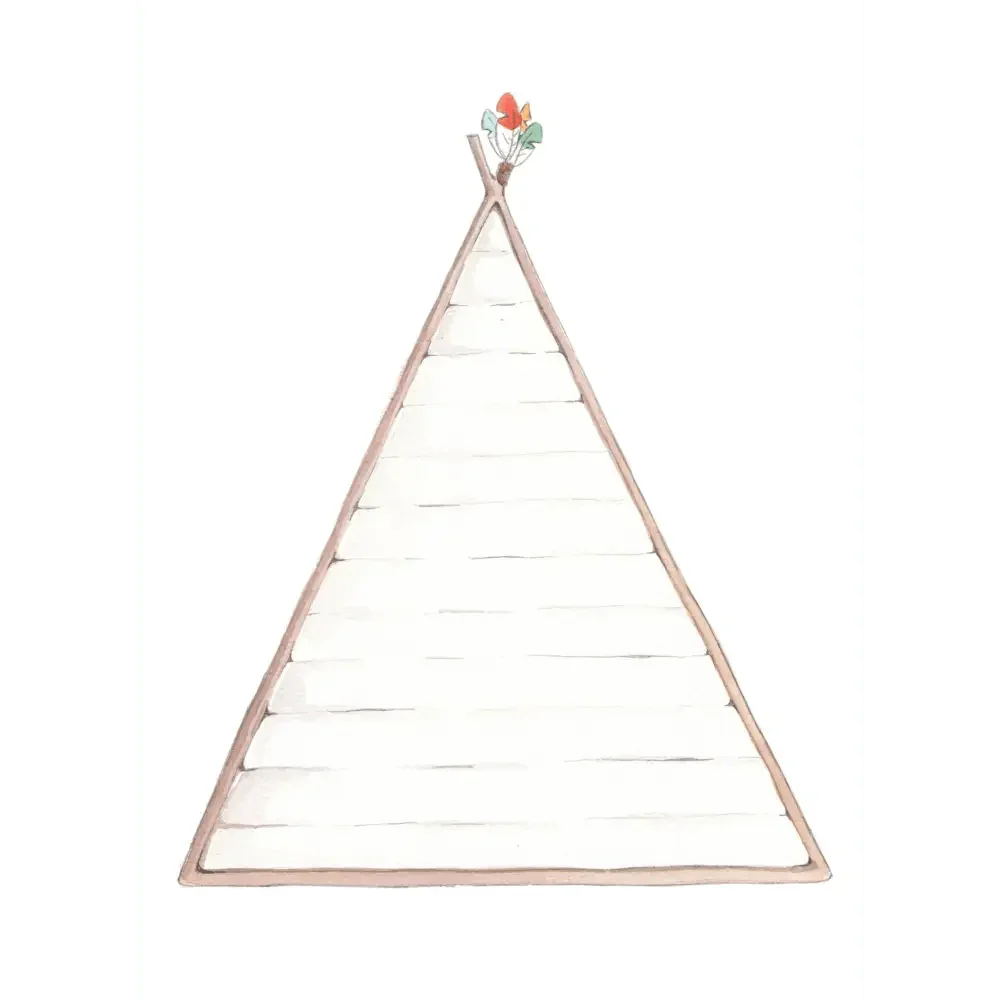 Vinilo decorativo de cabecero TIPI