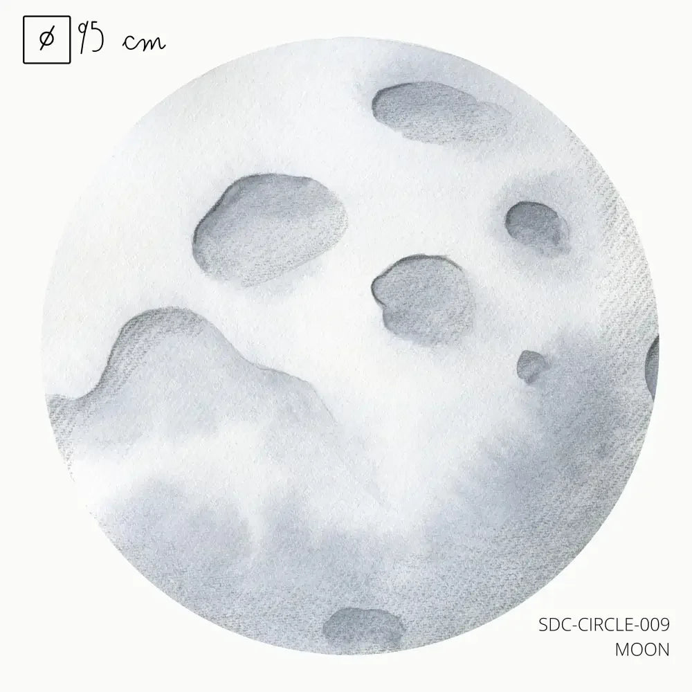 Vinilo Círculo Ø95cm "LUNA"
