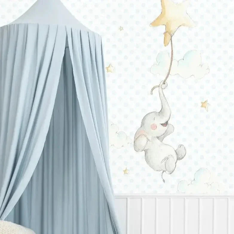 Vinilo de Tela Infantil ELEFANTITO FELIZ
