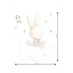 Vinilo de Tela Infantil PINK DREAMS - SUEÑOS DE CIGUEÑA