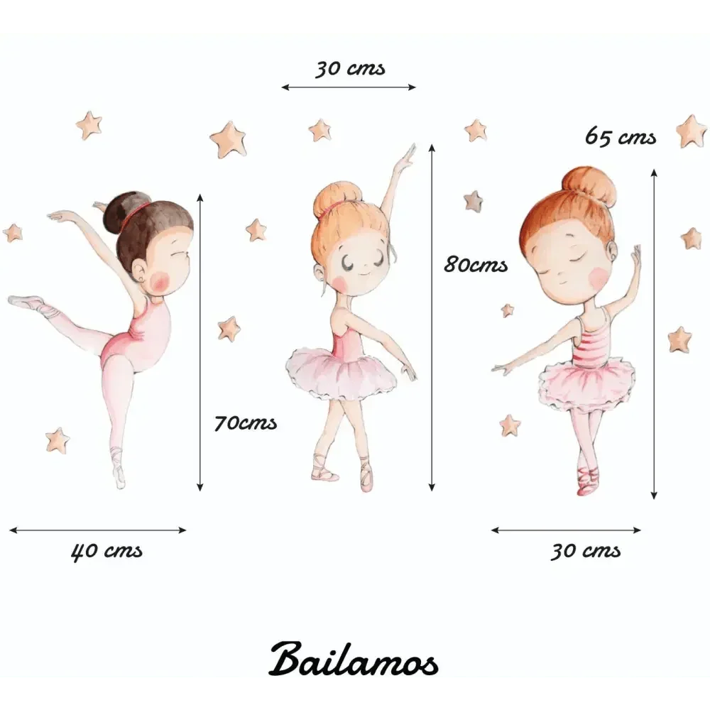 Vinilo Decorativo Infantil BAILAMOS