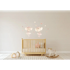 Vinilo Decorativo Infantil BAILANDO CON MARIPOSAS