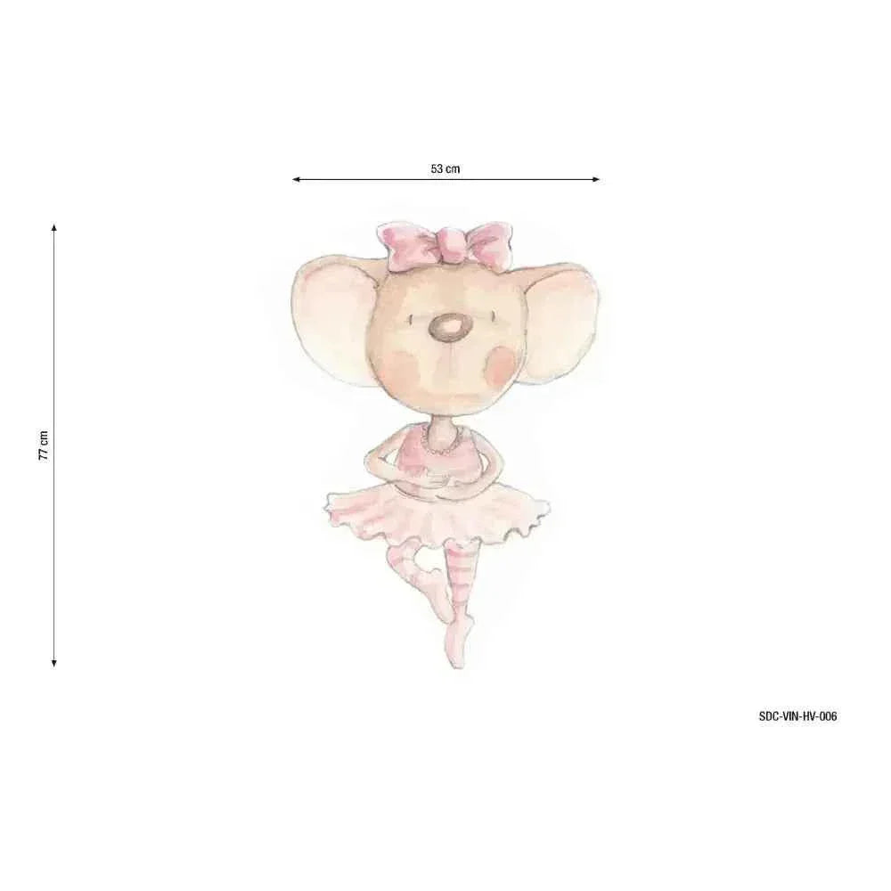 Vinilo Decorativo Infantil BAILANDO CON MARIPOSAS
