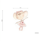 Vinilo Decorativo Infantil BAILANDO CON MARIPOSAS