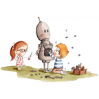 Vinilo Decorativo Infantil BOTTY EL ROBOT