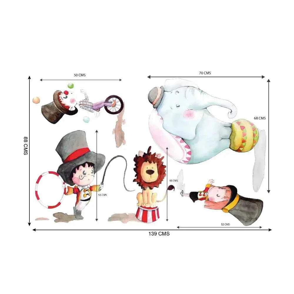 Vinilo Decorativo Infantil Circo XL