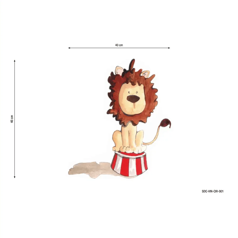 Vinilo Decorativo Infantil Circo XL