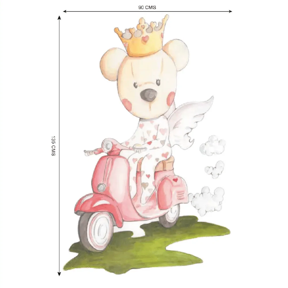 Vinilo Decorativo Infantil CLOE VESPA