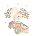 Vinilo Decorativo Infantil COCHE DE CARRERAS