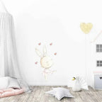 Vinilo Decorativo Infantil DANCE RABBIT 01 - SUEÑOS DE CIGÜEÑA