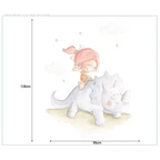 Vinilo Decorativo Infantil Dinosaurio PECA & TRICE