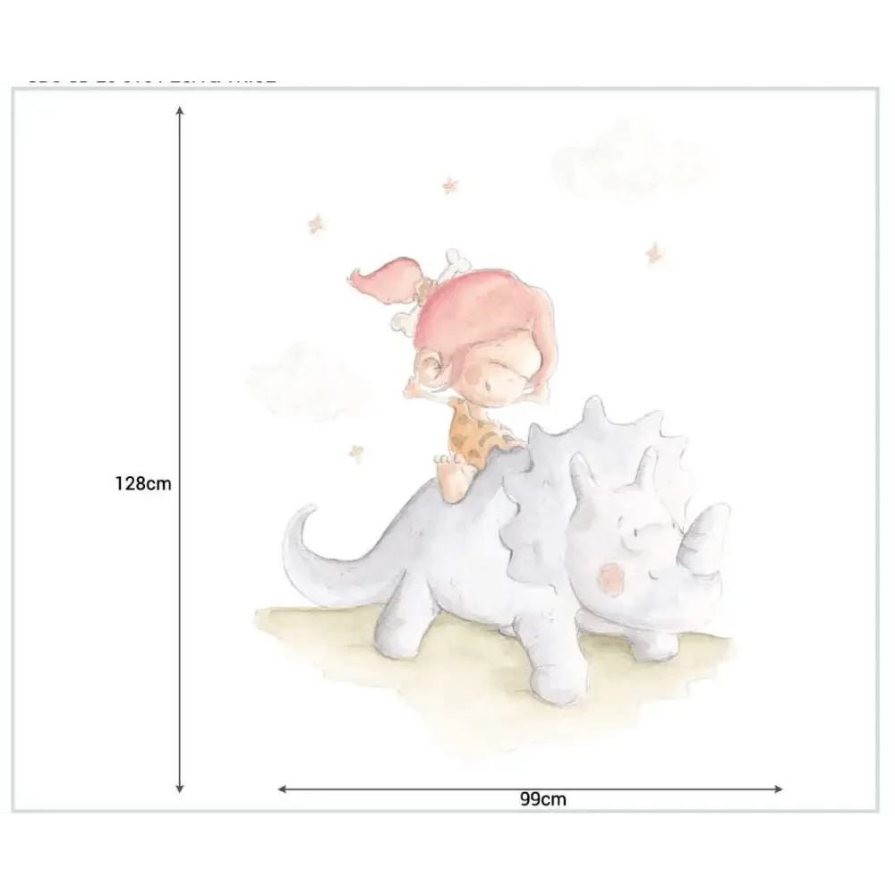 Vinilo Decorativo Infantil Dinosaurio PECA & TRICE