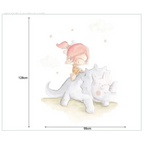 Vinilo Decorativo Infantil Dinosaurio PECA & TRICE