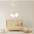 Vinilo Decorativo Infantil Sueños - Dulces Sueños Niña y Sueños de Cigueña
