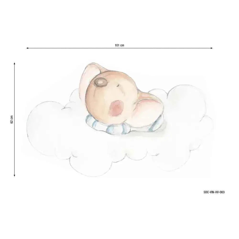 Vinilo Decorativo Infantil Sueños: Dulces Sueños Niño - Sueños de Cigüeña