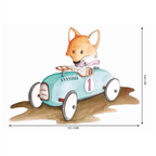 Vinilo Decorativo Infantil FOXY FOX - SUEÑOS DE CIGUEÑA