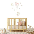 Vinilo Decorativo Infantil Globos bebé BALLOON GIRL - SUEÑOS DE CIGUEÑA