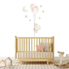 Vinilo Decorativo Infantil Globos bebé BALLOON GIRL - SUEÑOS DE CIGUEÑA