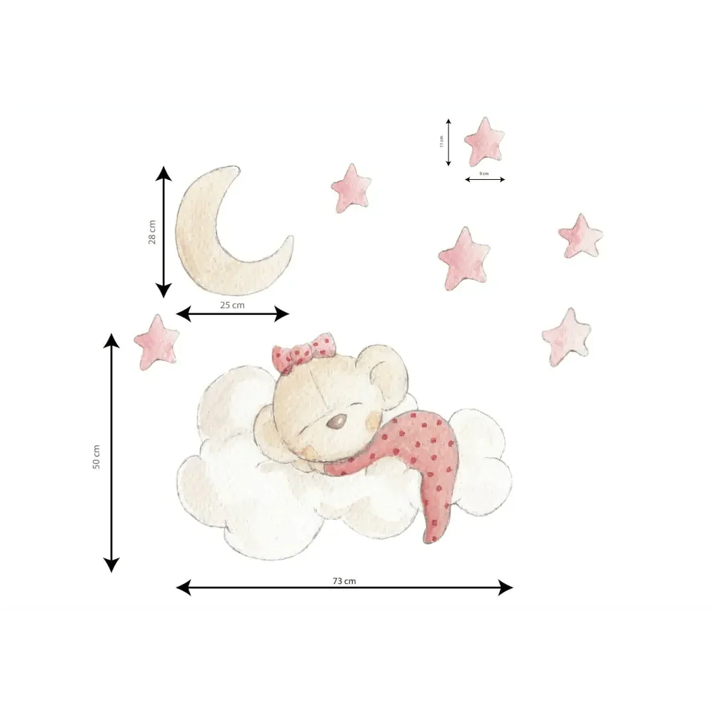 Vinilo Decorativo Infantil IN THE CLOUD