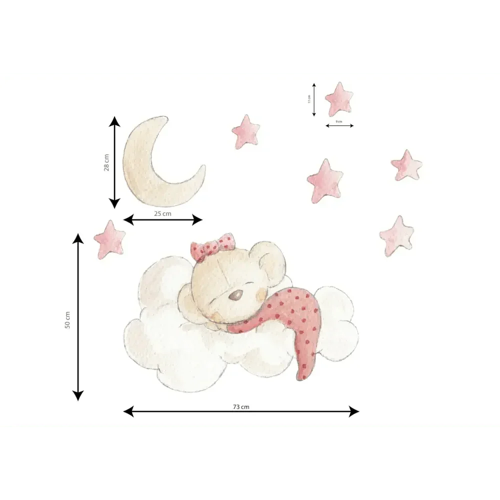 Vinilo Decorativo Infantil IN THE CLOUD