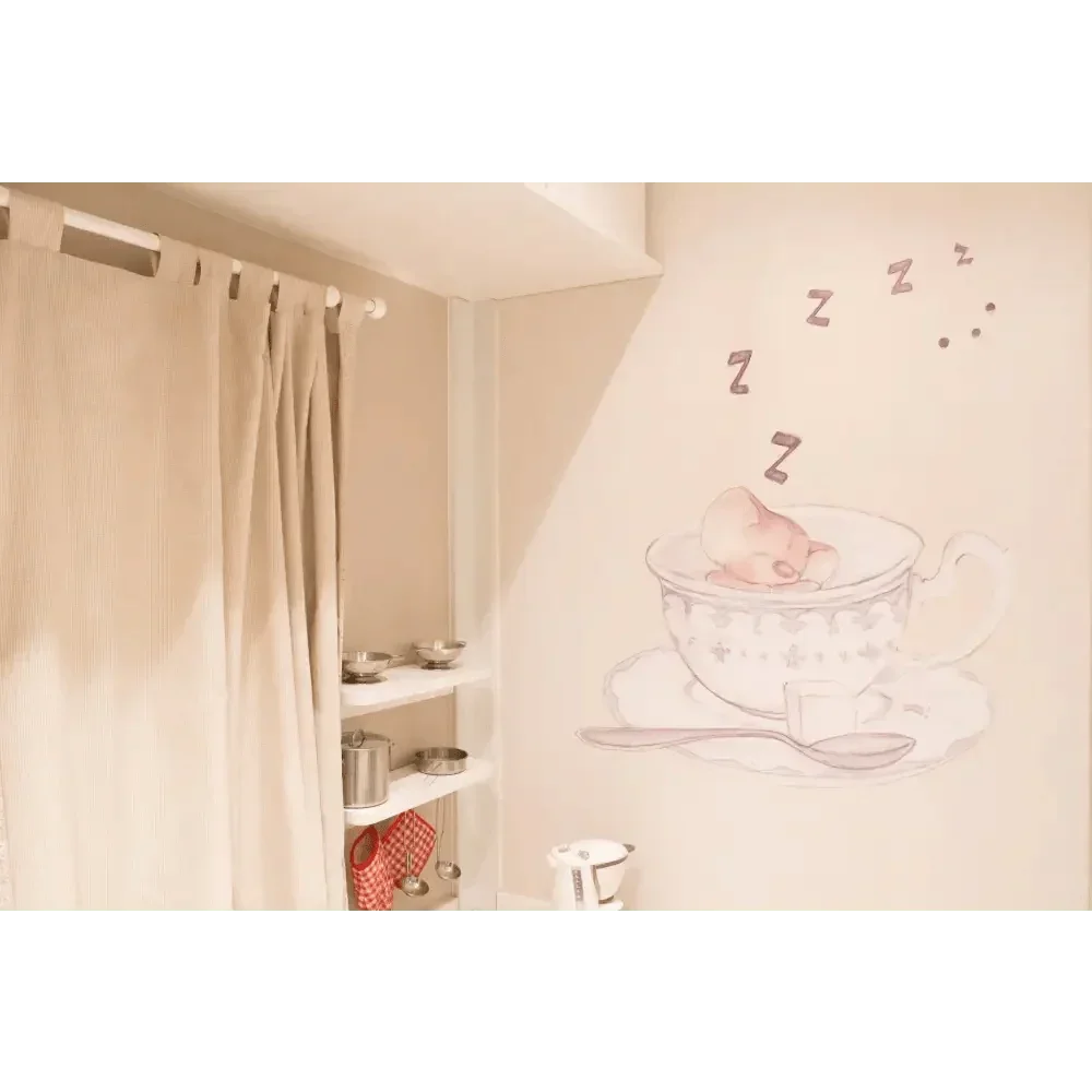 Vinilo Decorativo Infantil LA TACITA - Vinilos Infantiles para Decorar Con Encanto
