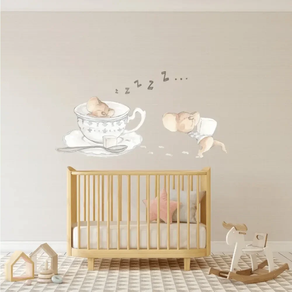 Vinilo Decorativo Infantil LA TACITA - Vinilos Infantiles para Decorar Con Encanto