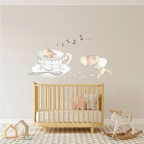 Vinilo Decorativo Infantil LA TACITA - Vinilos Infantiles para Decorar Con Encanto