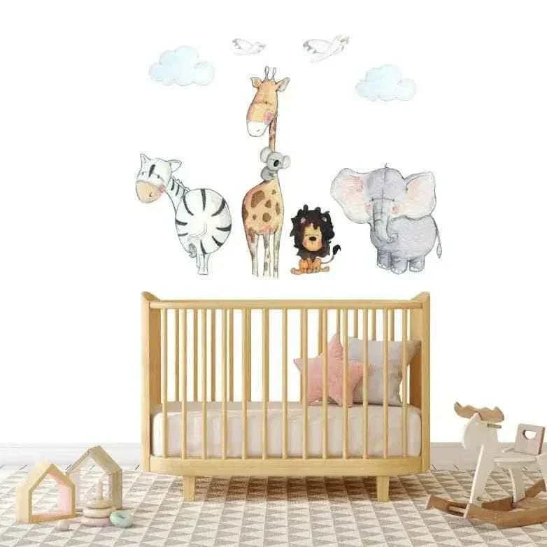 Vinilo Decorativo Infantil MADAGASCAR - SUEÑOS DE CIGÜEÑA